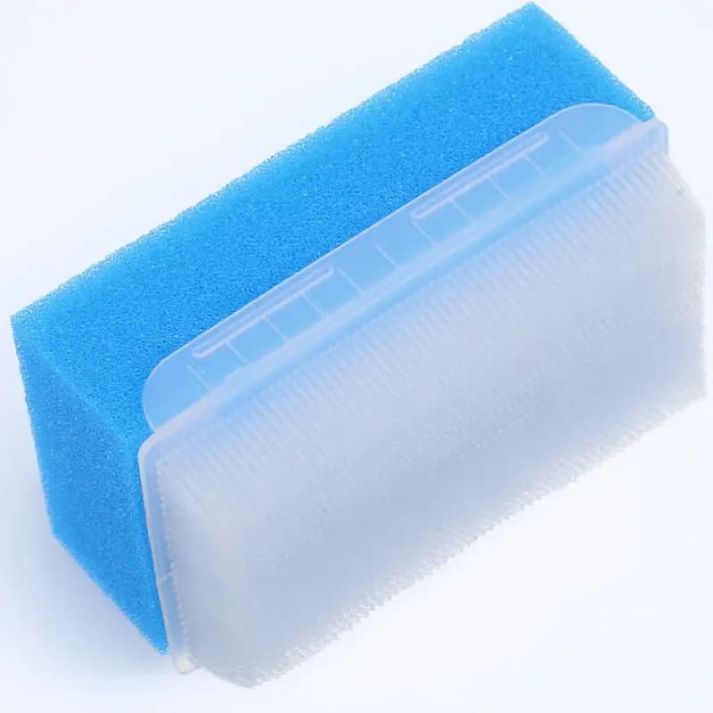 Spazzola Sensoriale Blu per Allenamento, Spazzola Morbida per il Bagno del Bambino, Spazzola Sensoriale Stimolante e Calmante per Bambini e Adulti