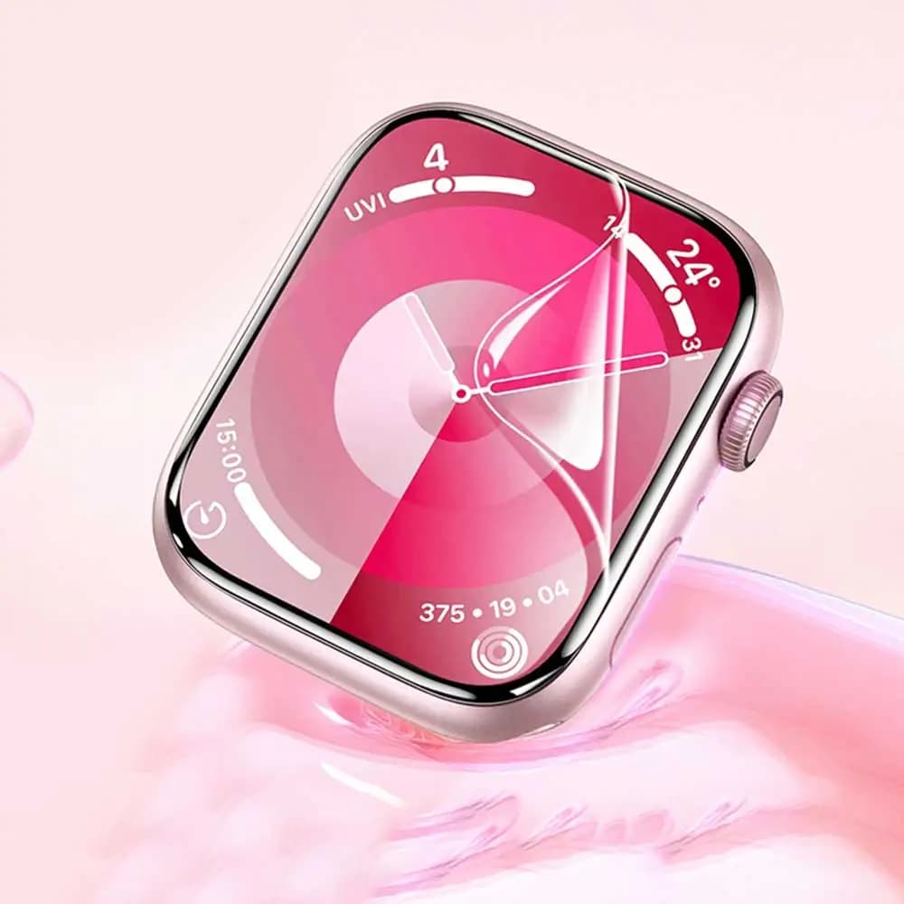 Pellicola protettiva trasparente per schermo per Apple Watch 8 7 SE 5 4 6 9 pellicola idrogel serie IWatch 45MM 41MM 44MM 40MM 42MM 38MM