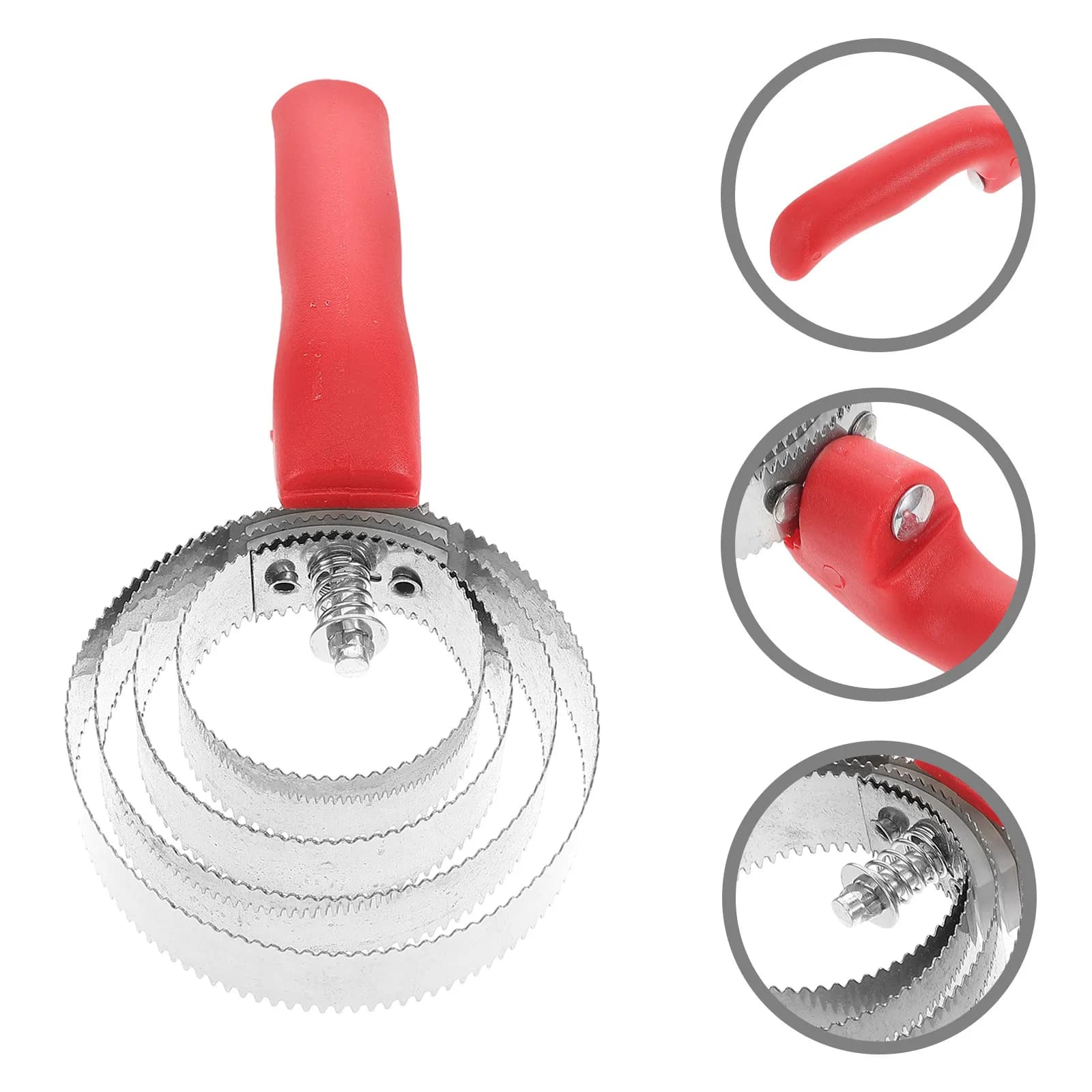 Stainless Steel Reversible Curry Comb Horse Brush Comfortable Grip Handle Goat Sheep Dog Pet Grooming Shedding Tool