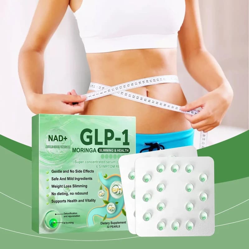 32 PZ GLP-1 Prodotto per la perdita di peso GLP-1 e NAD+ per favorire la digestione intestinale - Donne e uomini