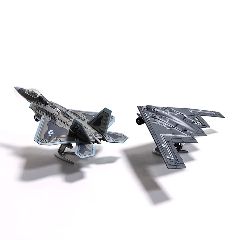 F-22 B2 F-14 Tomcat Multi-Role Fighter Raptor Bomber Building Blocks Model Creative Military Series Decor Toys Assembled For Boy