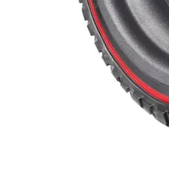 Ruota Posteriore Solida in Gomma e Metallo 230x230x47mm per Monopattino Elettrico M365 1S LITE MI3 Nero - Ricambio Pneumatico e Accessori per Scooter