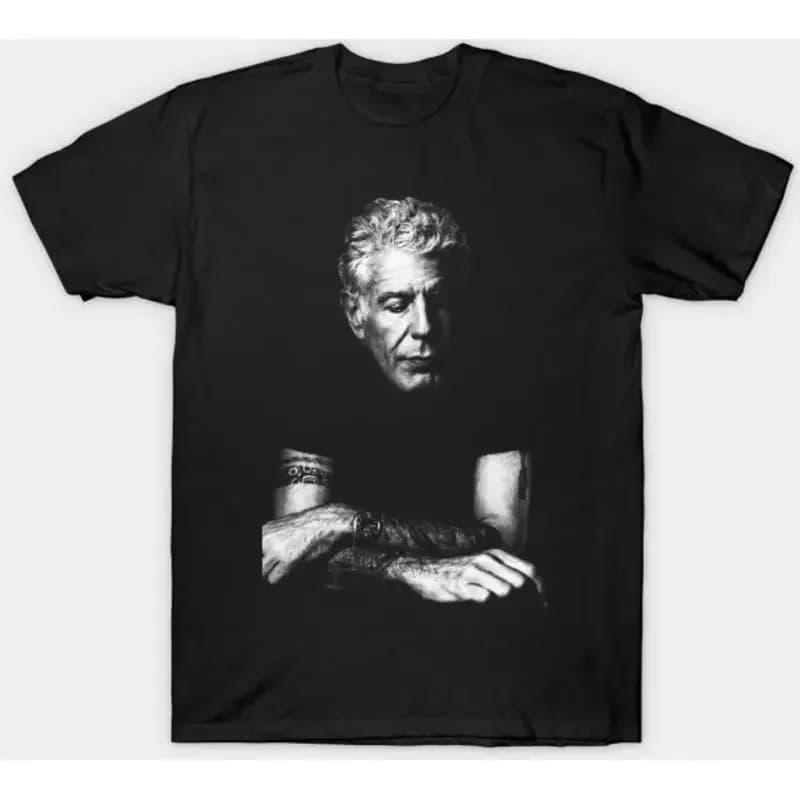 Anthony Bourdain Celebrity Chef T Shirt Mens S 3Xl