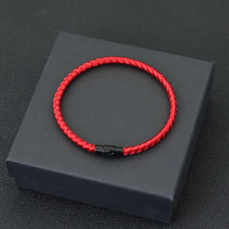 Grade A Corde Bracelet - Good luck Bracelet with Red Thread for Couples for Drawing Riches and Prosperities - Magnetic Bracelet