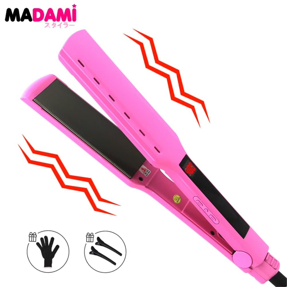 Plate for hair curler 480 degrees titanium plate at high temperature vibrating iron plate treatment at keratin tool for hair Styling