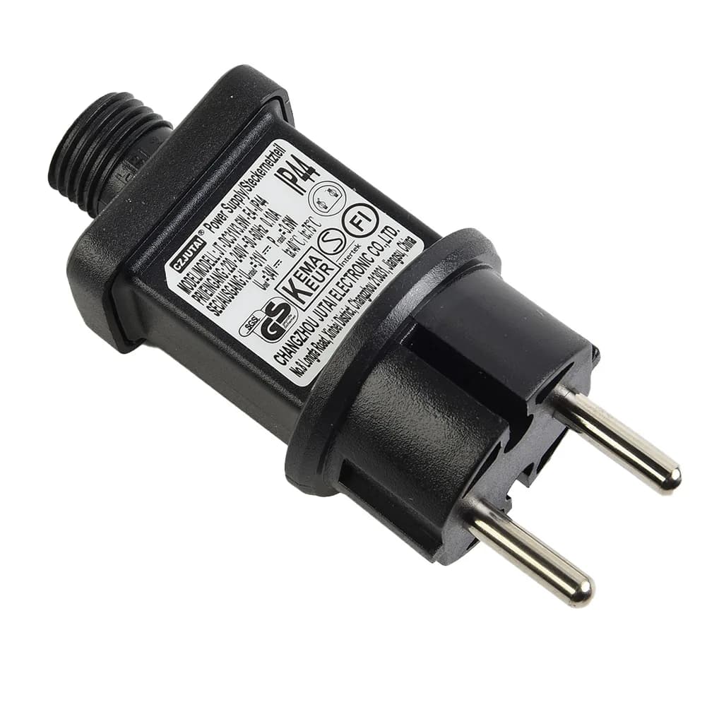 LED Fairy Lights Power Supply Adapter Transformer Driver IP44 31V Max 3.6W 2-pin Connectors Lighting Accessories