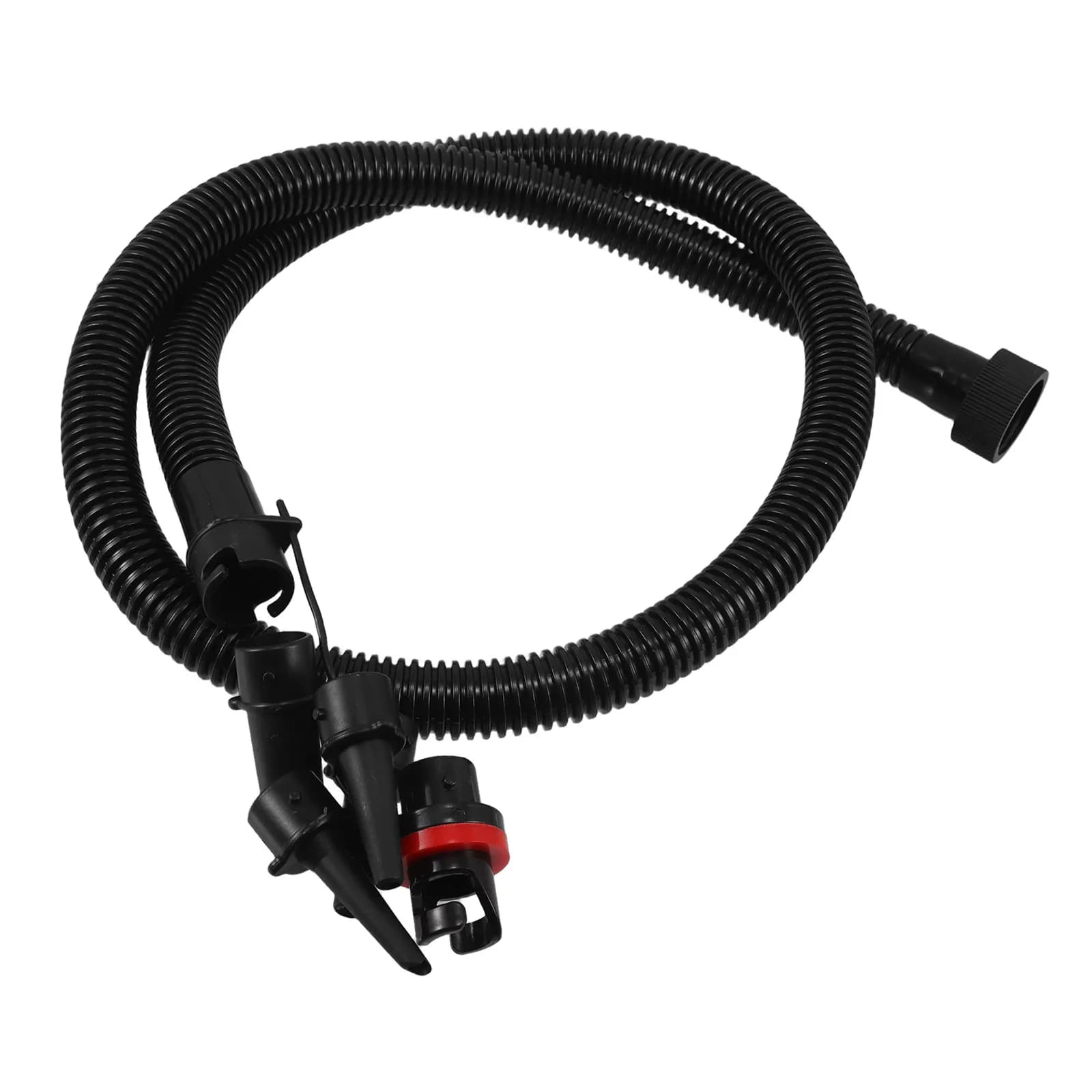 Set Adattatore Tubo Pompa Gonfiabile per Kayak, SUP, Gommone, Vasca Idromassaggio - Kit Tubo Aria per Gonfiaggio Rapido con Pompa Manuale