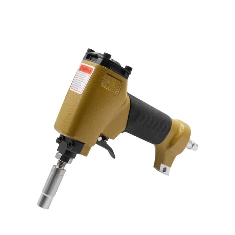 Cucitrice pneumatica per tappezzeria Deco Pistola per spinta per mobili per divani OEM personalizzata con materiale in alluminio e chiodi a spirale