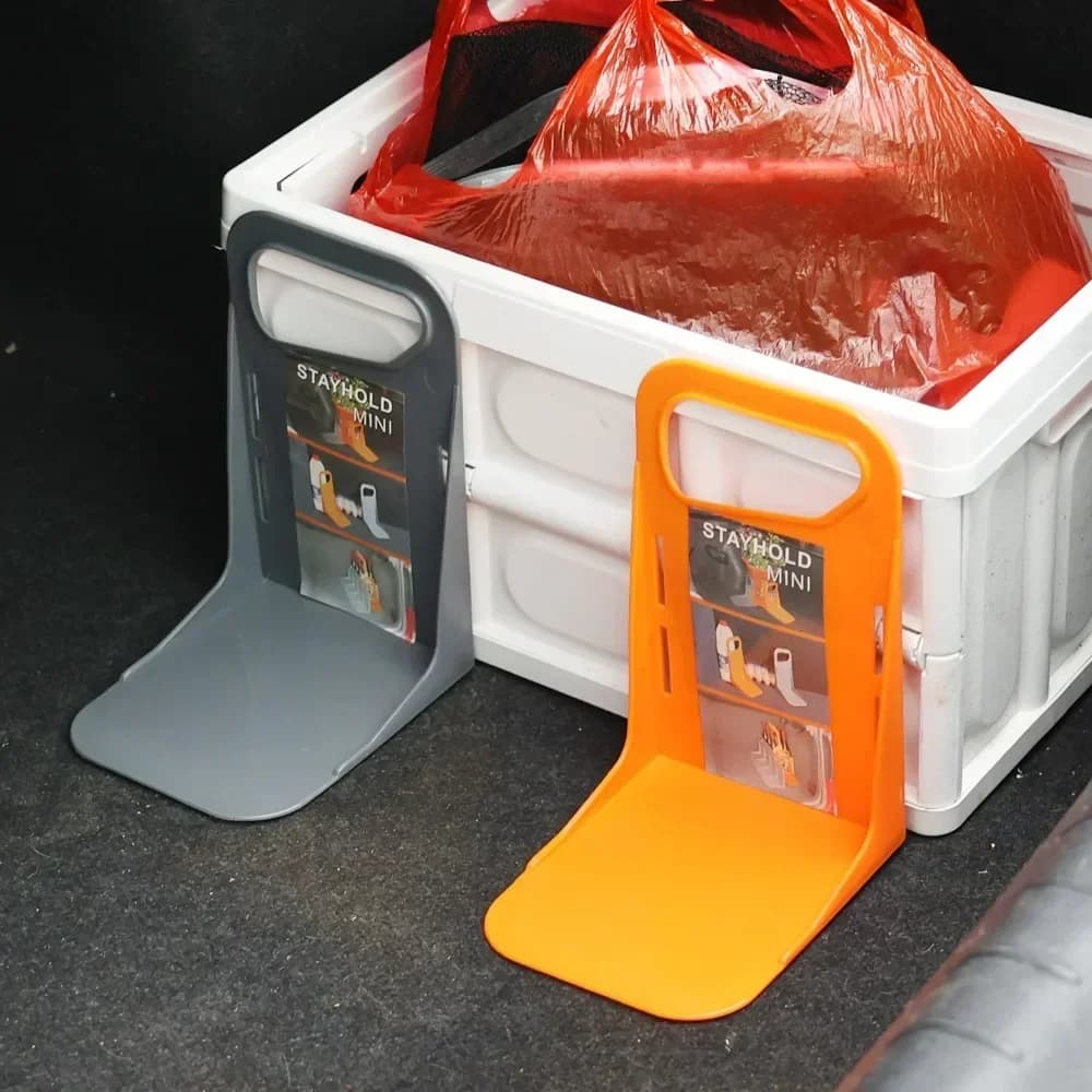 Car Trunk Sundries Fixed Partition Car Trunk Fragile Item Anti Slip Storage Box Plastic Baffle Luggage Anti Tilt Fixed Bracket
