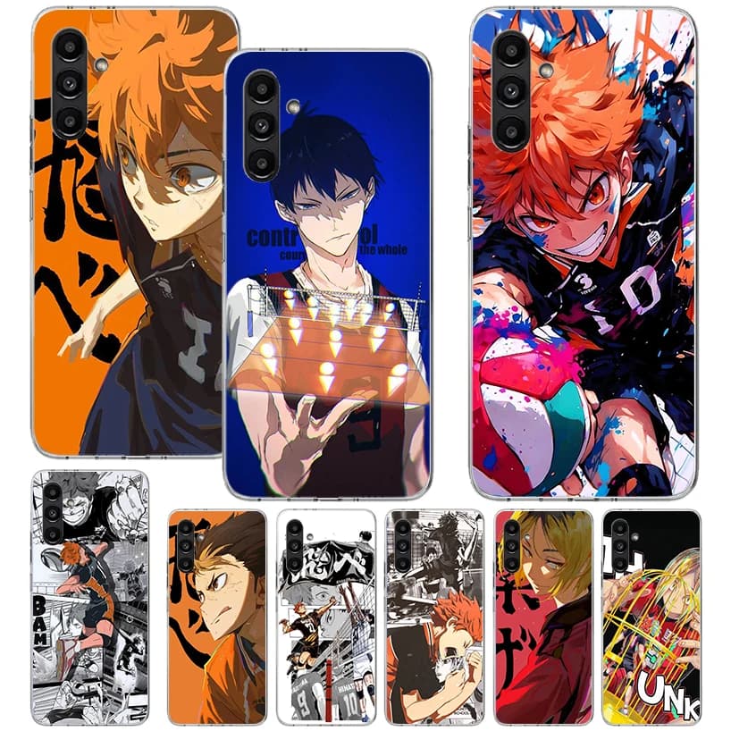 Haikyuu Oya Volleyball Anime Phone Case for Samsung Galaxy A16 A56 A14 A54 A15 A55 A13 A53 A26 A36 A25 A35 A24 A34 A23 A33 A05S