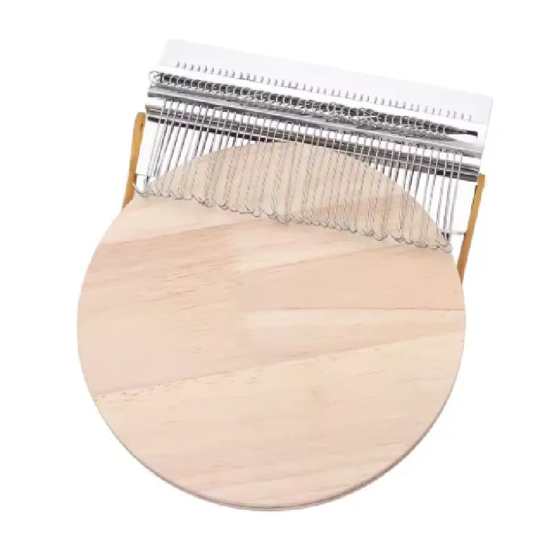Knitting Tools Small Frame Small Loom Hand Tapestry Wood Loom Weaving Frame Darning Machine For Mending Clothes and Jeans