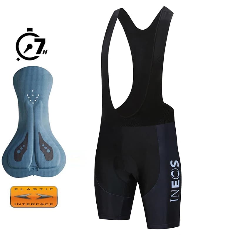Men's Cycling Shorts with Double Arrow Padded, Breathable, for Bikes and MTB, Rapid Drying