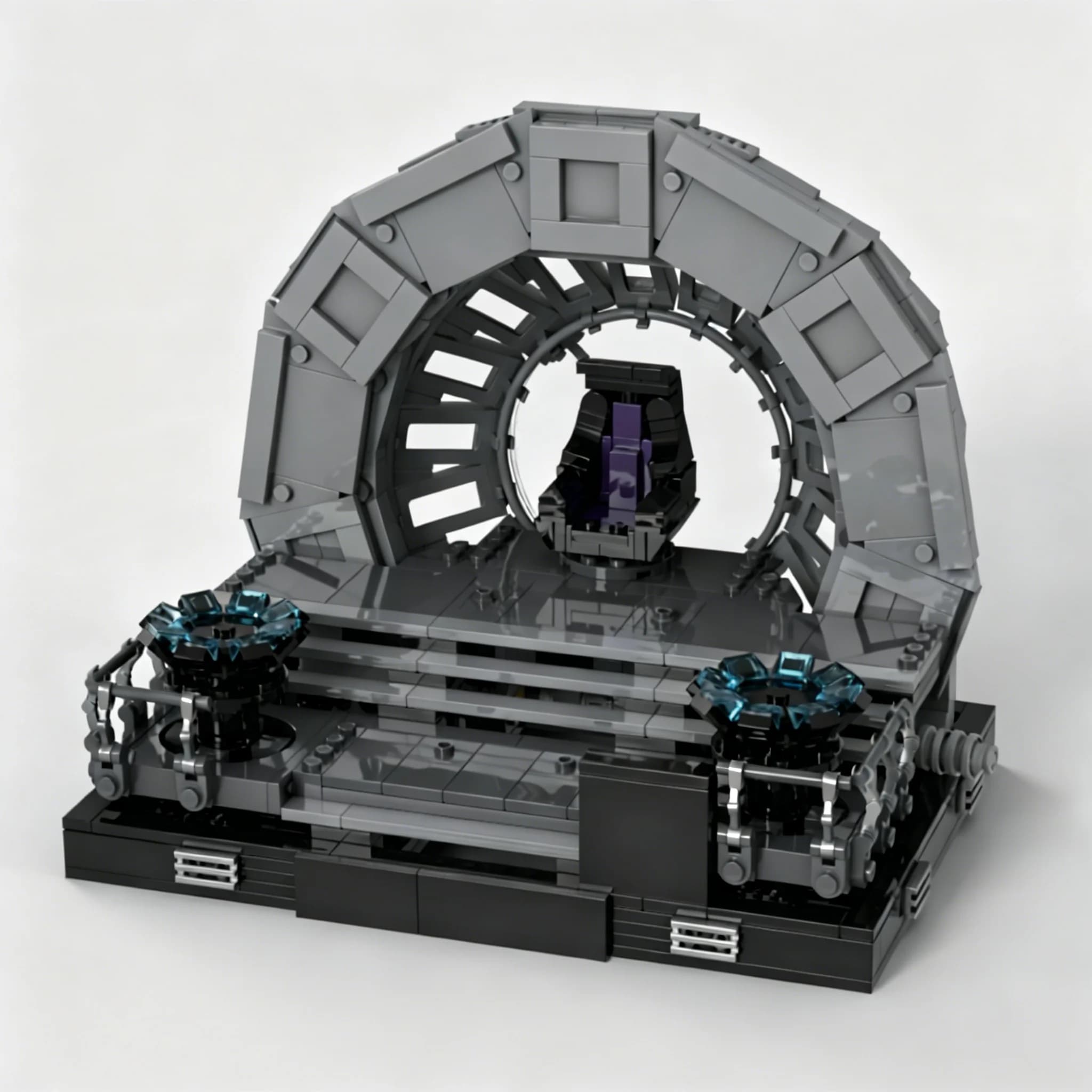831pcs MOC Emperor Throne Room Animated Star Battle Model Building Blocks Christmas Gift Architecture Toys Creative Idea Brick