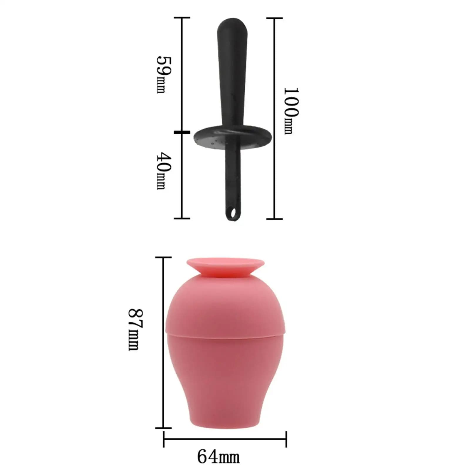 Handheld Face Ice Roller Beauty Ice Facial Roller Silicone Lightweight to Brighten and Tighten Skin Portable Ice Contour Cube