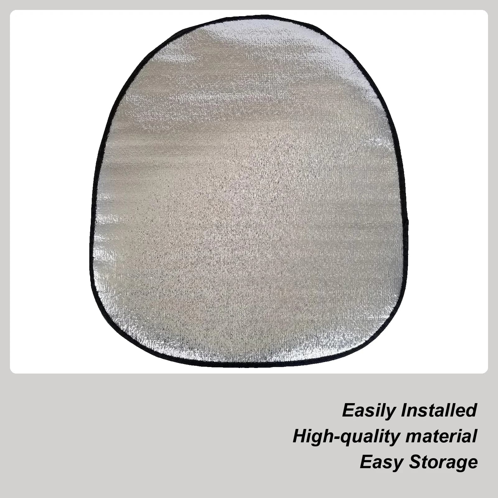 44*50 cm Car Flyer Solar Protection Shadow Covers Aluminium Film PE Foam Anti-uv Solar Protection Foldable Solar Protection
