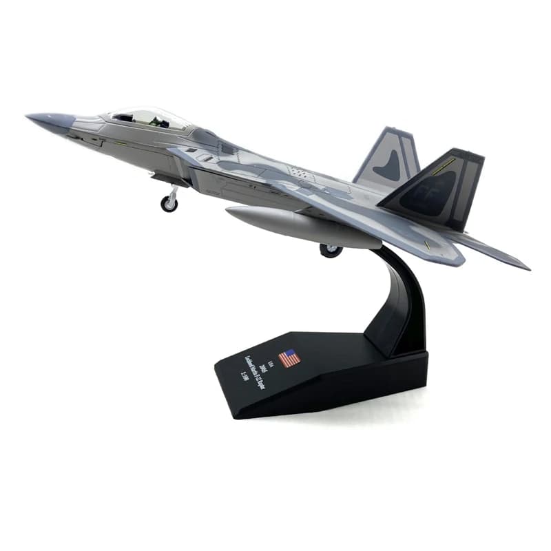 JASON TUTU 1/100 Bilancia Pressofuso In Lega Modello di Caccia F-22 US Air Force Aereo F22 Raptor Raccogliere I Regali