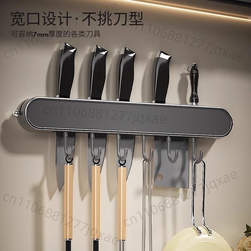 Gancio a ventosa importato dal Giappone da cucina, senza perforazione, resistente carico, fila multifunzionale, gancio antitraccia