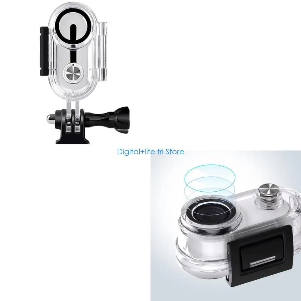 E06D High Transparents Diving Housing for GO 3S Action Cameras Quick Release Buckles With Protective Case And Tool
