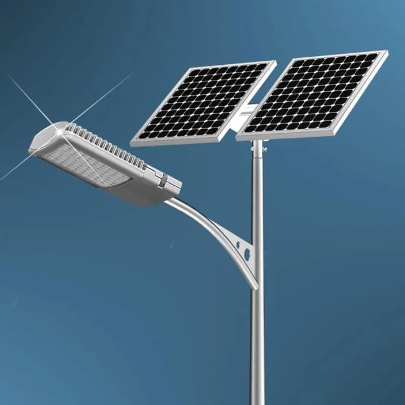 Outdoor Light Emitting Diode Solar Street Light with Sensitive PIR Motion Sensor IP67 Battery for Night Use