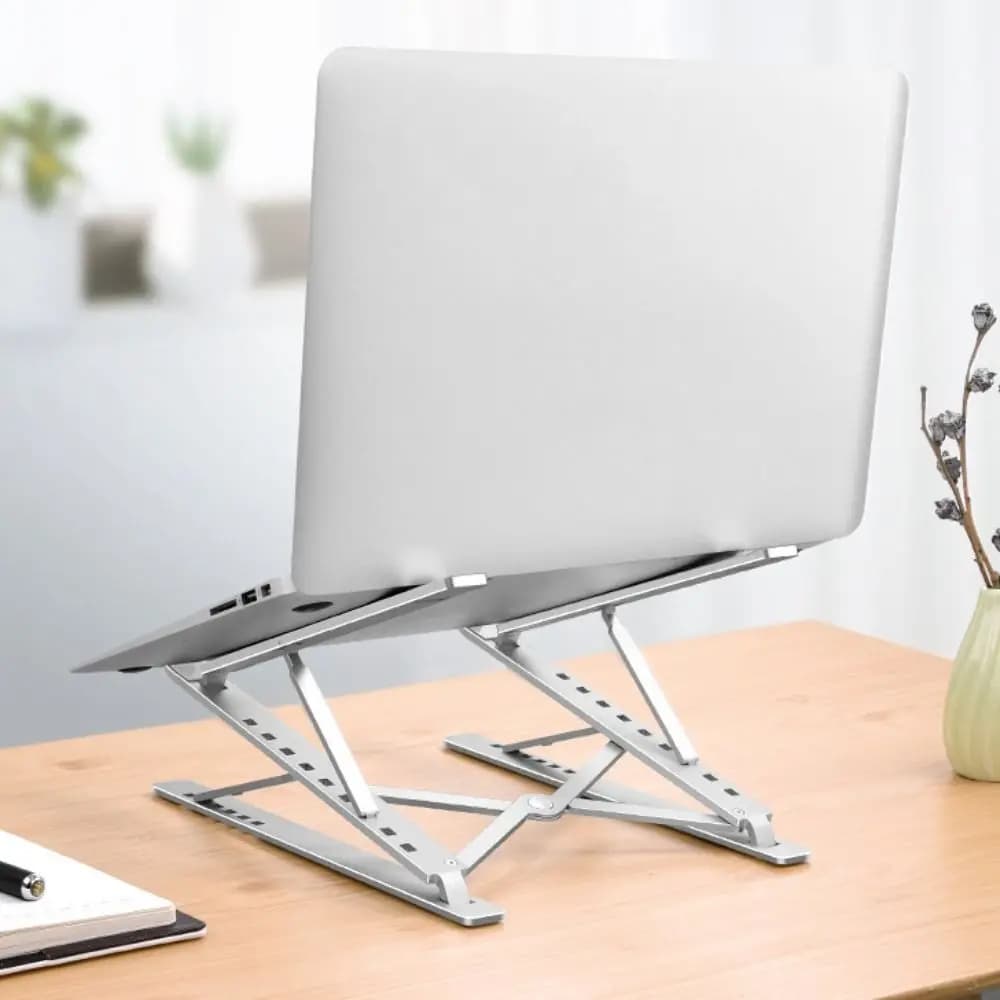 Elevated Stand Adjustable Laptop Stand Foldable Ventilation Portable Tablet Stand Double Layer Notebook Holder Desktop