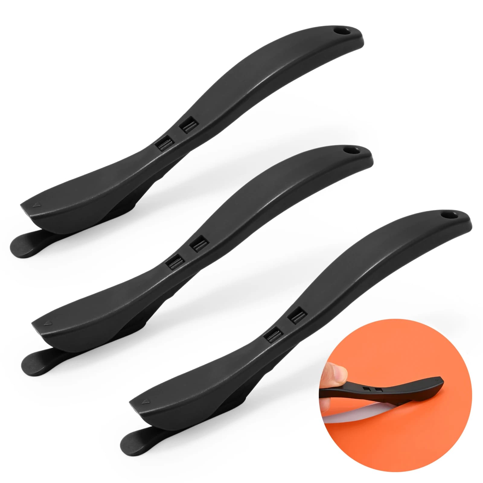 EHDIS 3 pz/pacco taglierina per carta da imballaggio coltello di sicurezza vinile pellicola di copertura per auto tinta Decal taglierina posteriore strumenti di taglio per adesivi artigianali