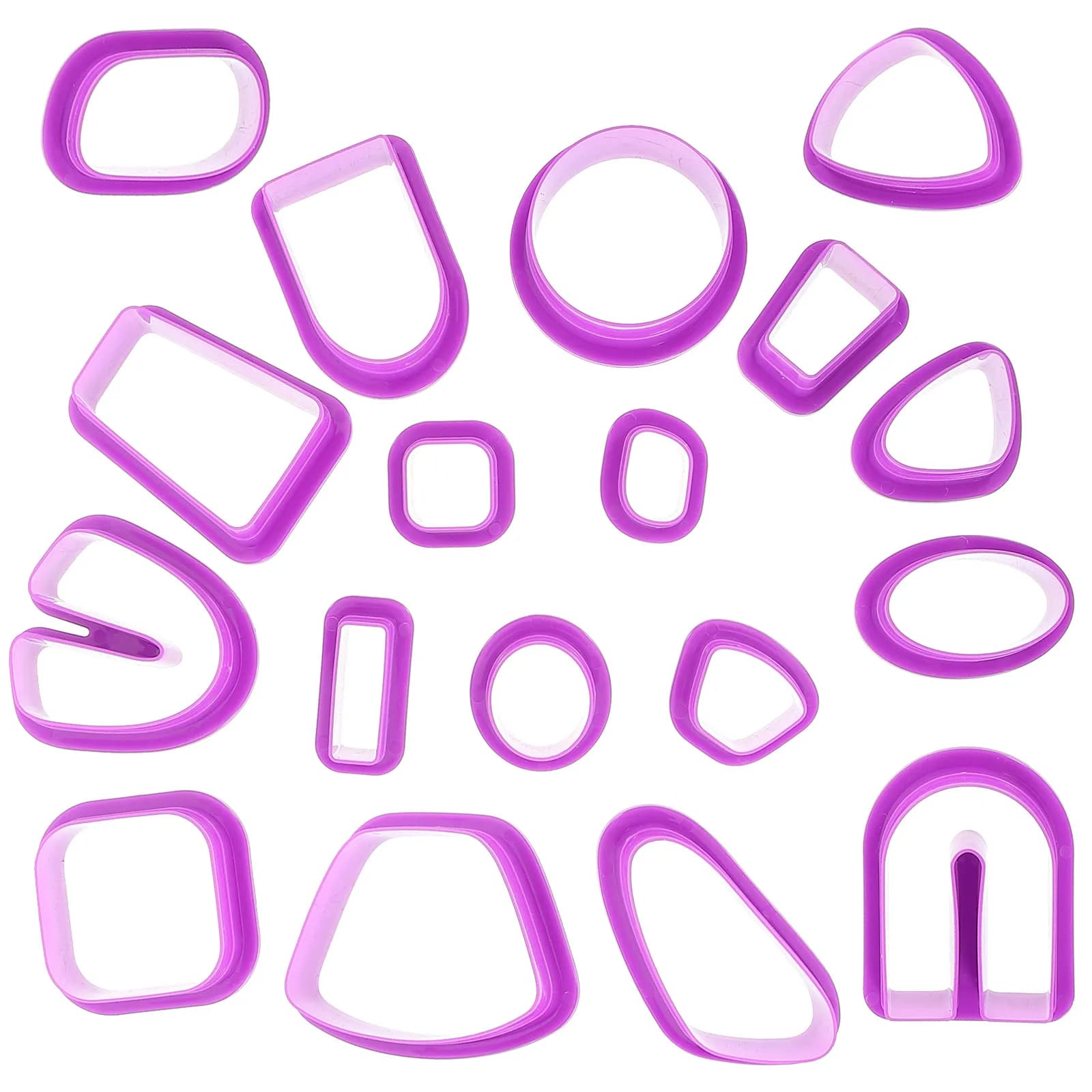 Set di 18 Pezzi per Taglio Argilla Polimerica, Utensili per Creazione Orecchini, Kit Multifunzionale per Gioielli e Accessori Artigianali