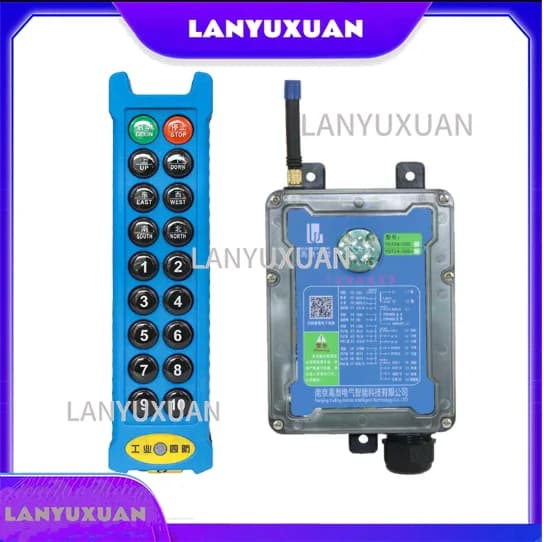 Telecomando Industriale Yuding a Quattro Canali YDF-16AS per Gru e Paranchi Elettrici, Veicolo Aereo Tiantian - Offerta Speciale