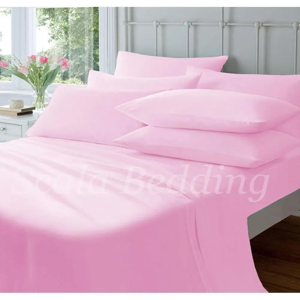 Set di lenzuola King Size - Set da 4 pezzi - Lenzuola di lusso per hotel - Extra morbide - Tasche profonde - Facili da infilare - Lenzuola traspiranti e rinfrescanti -100