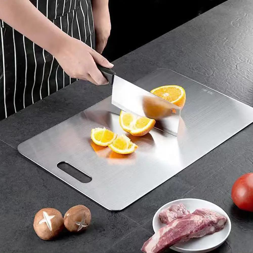 Stainless Steel Cutting Machine for Kitchen, Often, Double Face, for Kneading and Cut