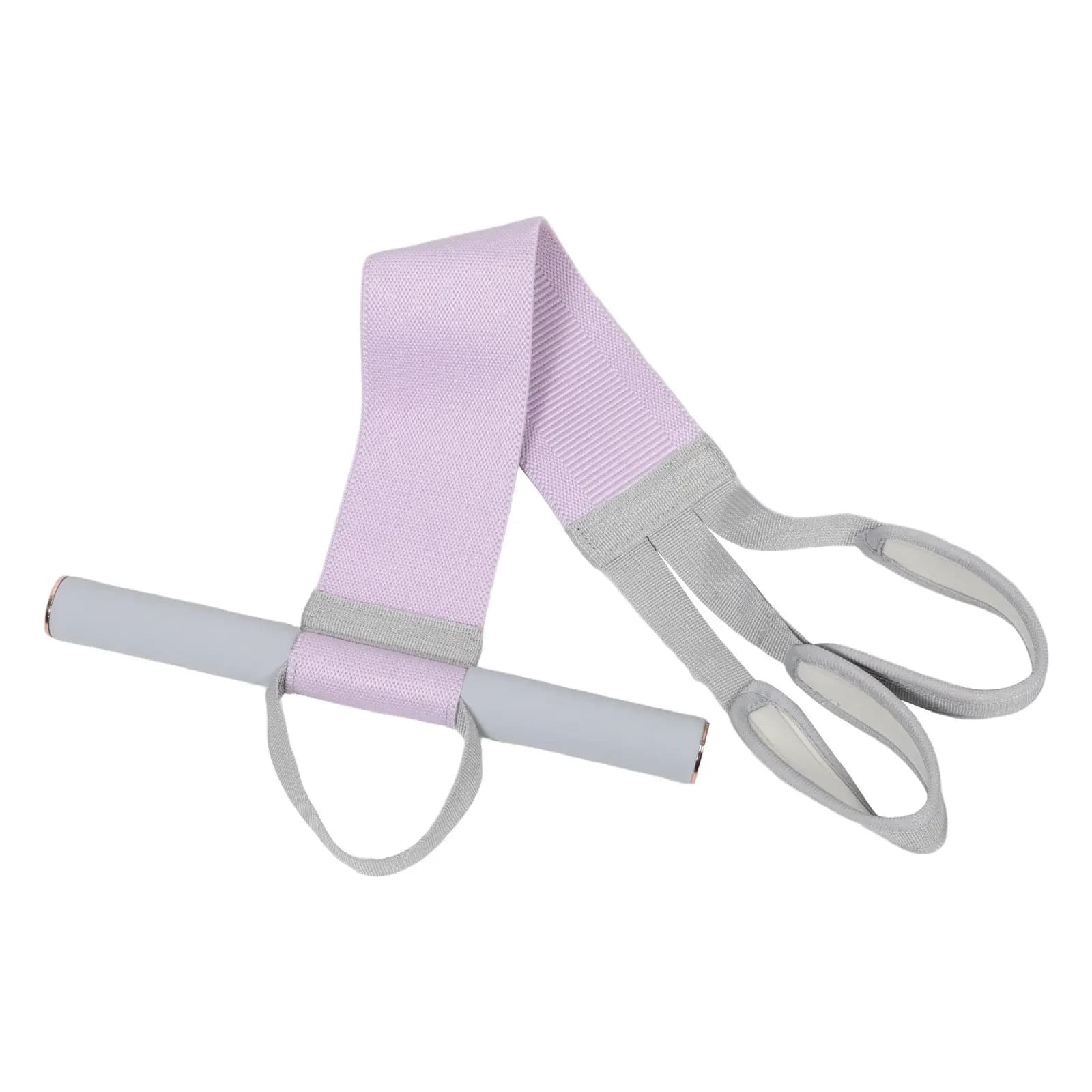 Fascia di Resistenza con Pedale per Yoga, Maniglie Antiscivolo, Compatta e Portatile, Elastica per Allenamento Completo del Corpo