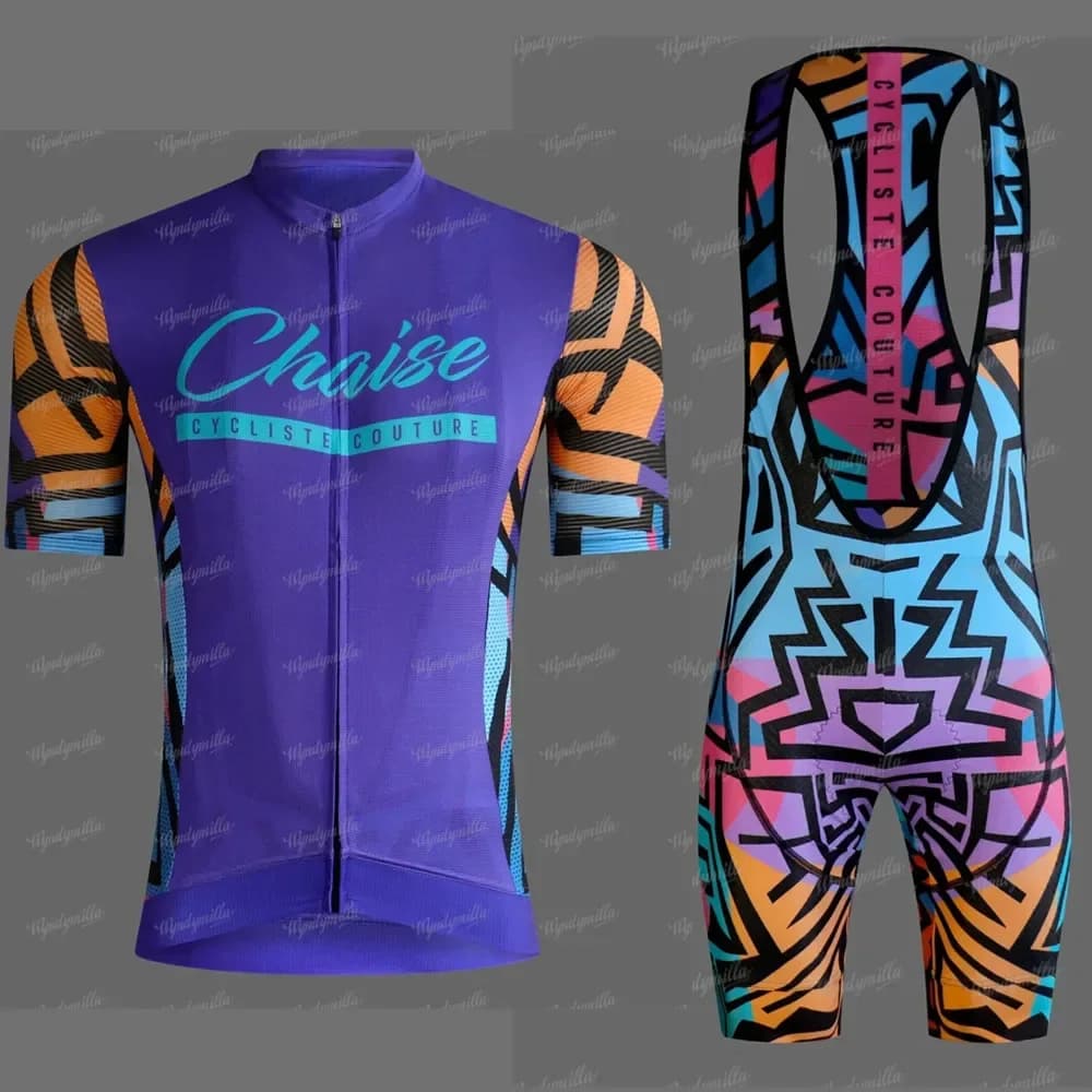 Chaise specialized summer cycling suit men's cycling shirt set maillot cycling hombre competition suit shorts with uniform bike straps