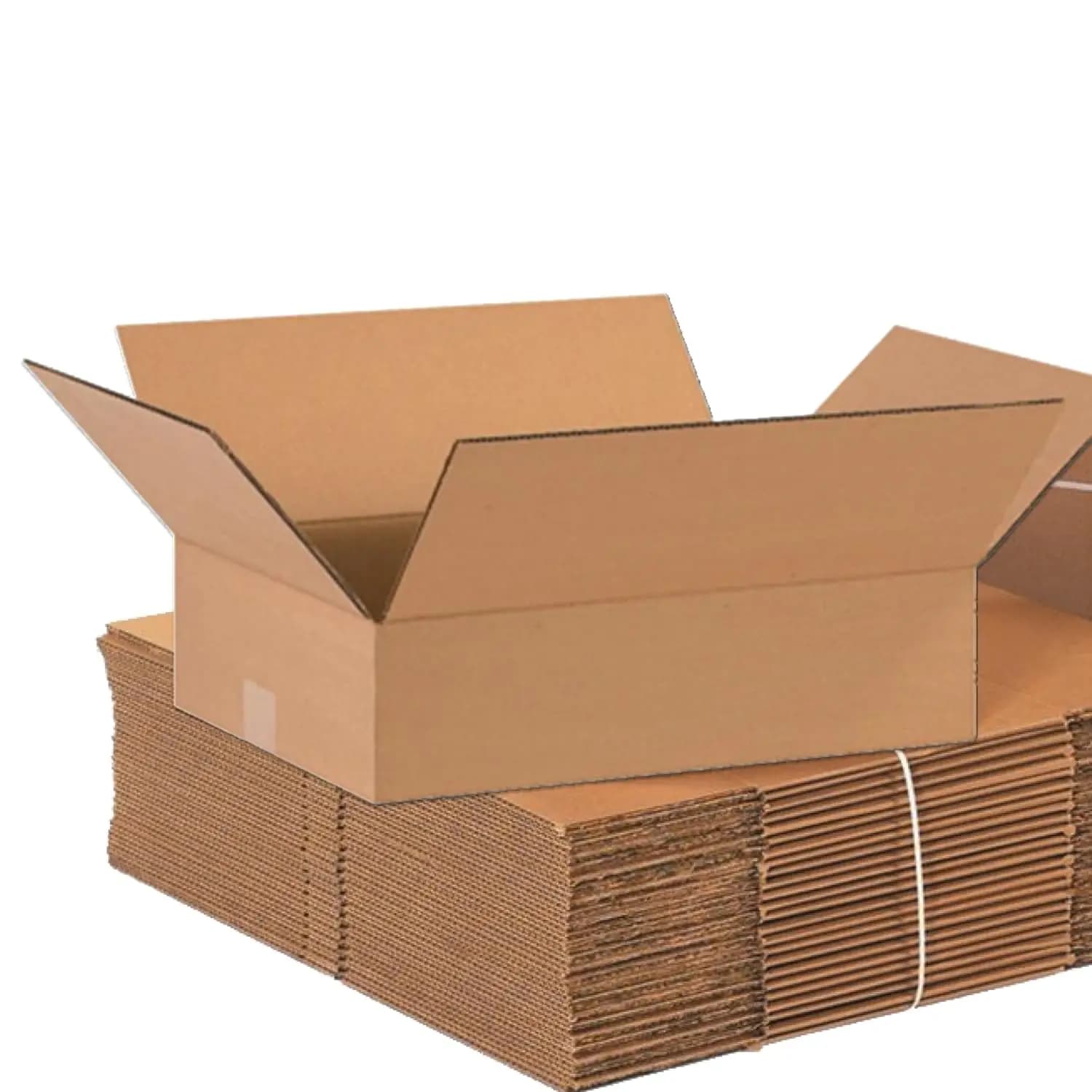 Boxes of Corrugated Card 16x12x4 Inch, Pack of 25 for Transfers, Shipping, Packing and Storage