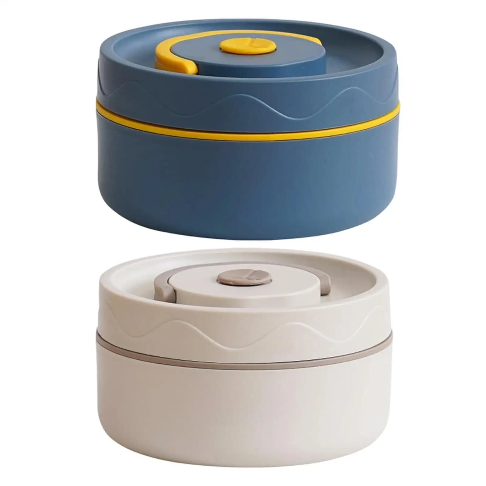 420ml Hot Food Lunch Container Stainless Steel Round Insulated Lunch Box Leak Proof Portable Wide Mouth Camping Food Storage