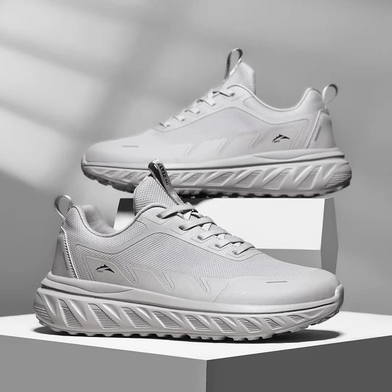 Scarpe da corsa casual da uomo, scarpe sportive alla moda per allenamento in palestra, scarpe da ginnastica traspiranti, scarpe da passeggio leggere