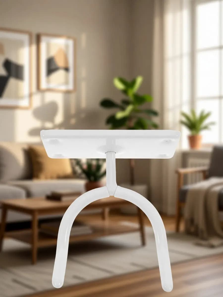 Universal Wall Mount Ironing Board Hanger Sturdy Metal Iron Holder Rack for Household Laundry Room Iron Board Wall Storage