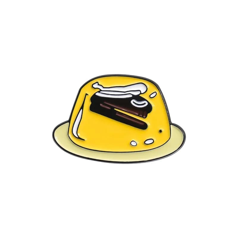 The Office TV Show Pin Jello Cucitrice Spilla Smaltata Spille Divertenti cartoni animati Zaino Distintivo da bavero Accessori per gioielli Commercio all'ingrosso