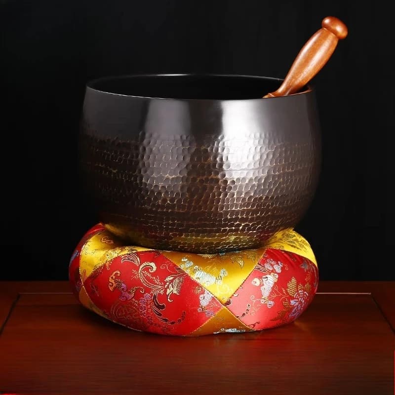 Copper Singing Bowl Meditation Sound Healing Singing Bowl Relaxation Yoga Bowls Mindfulness Percussion Musical Instruments