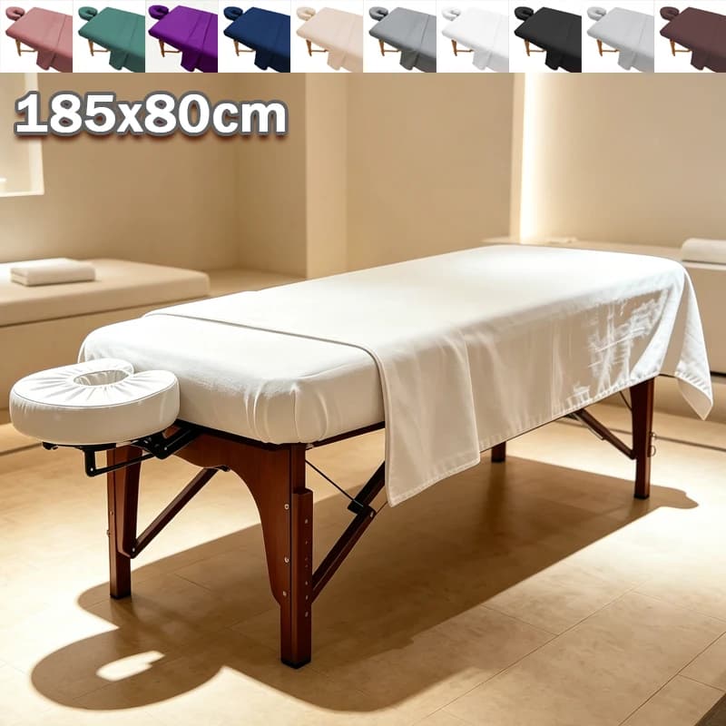 3 Pcs Massage Table Sheet Set High Elastic Fitted Spa Bed Cover with Face Cradle Cover for Beauty Salon Spa Massage Therapy Room