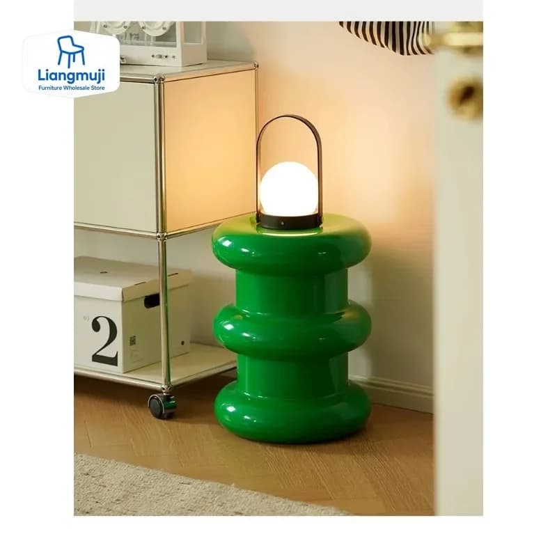 Ottomano Sgabello basso Tavolino Poggiapiedi Poggiapiedi Memphis Plastica ABS Bordo tondo Pilastro Spogliatoio Lavoro Soggiorno Sgabello interno