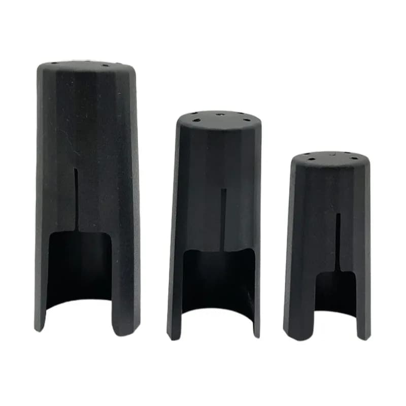 Black Alto/Tenor/Soprano Saxophone Mouthpiece Ligature Plastic Cap