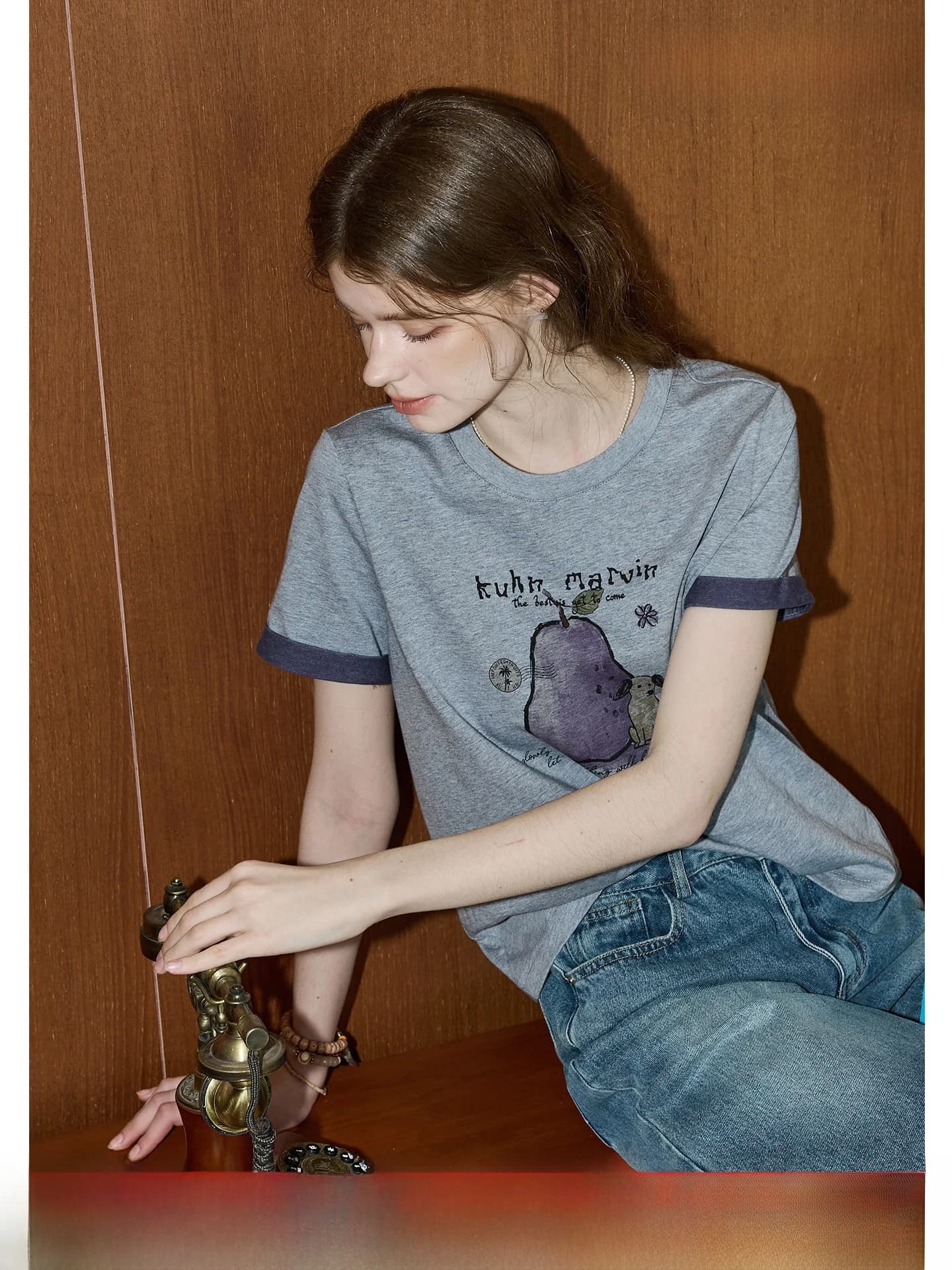 T-shirt 100% Cotone a Maniche Corte per Ragazze, Stile Casual Estivo, Nuova Collezione, Stampa Confortevole e Traspirante per Tutti i Giorni