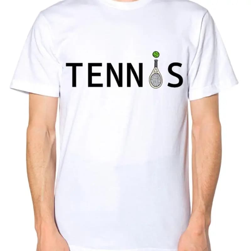 Maglietta da tennis Racchetta e pallina