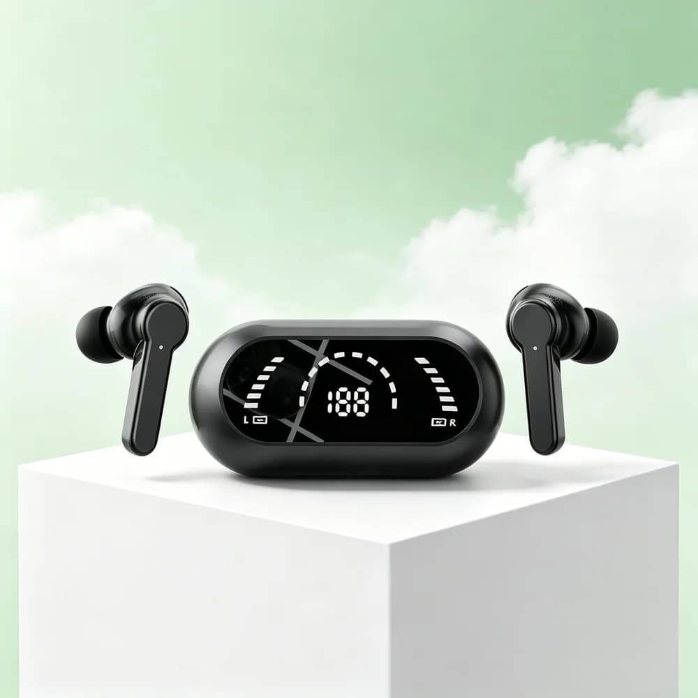 TWS Wireless Earphone Bluetooth 5.3 Headphones Sport Gaming Headset Noise Reduction Earbuds Bass Touch Control With Mic
