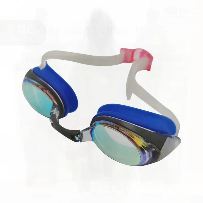 Occhialini da nuoto antiappannamento impermeabili HD per bambini Occhiali da nuoto in silicone unisex in colori assortiti per bambini e adolescenti
