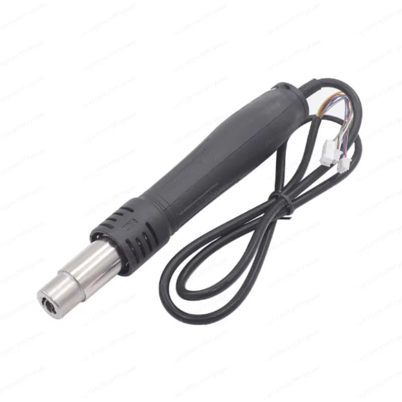 Elemento Riscaldante a Tubo Lungo in Acciaio Tipo Ventilatore con Ugello per Stazione di Rilavorazione YIHUA 898 853D 862D+