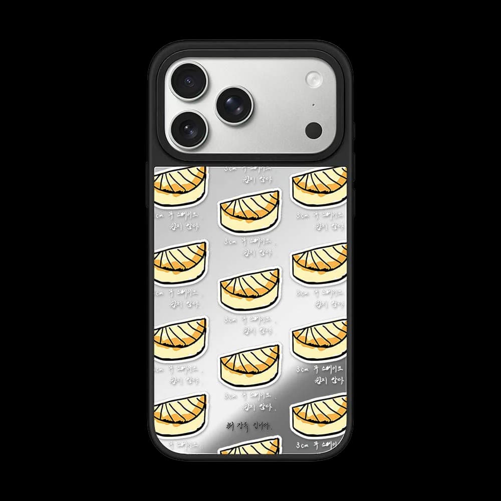 Creative Chef Radish Acrylic / Mirror Magnetic Case: Compatible with IPhone 17 16 15 14 13 12 Pro Max 17 Air