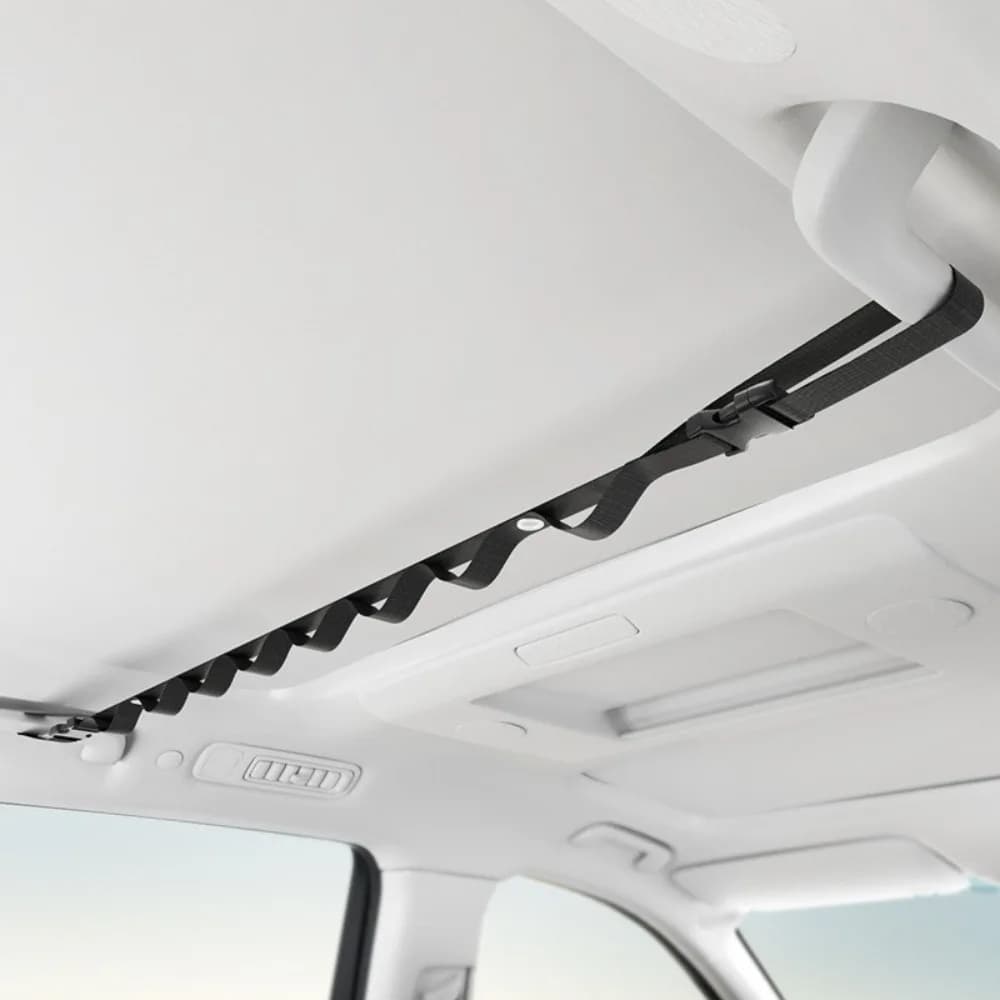 10KG Bearing Capacity Car Clothes Hanger Rope Design 83cm-119cm Adjustable Length Clothes Storage Hanger Portable Large Bearing