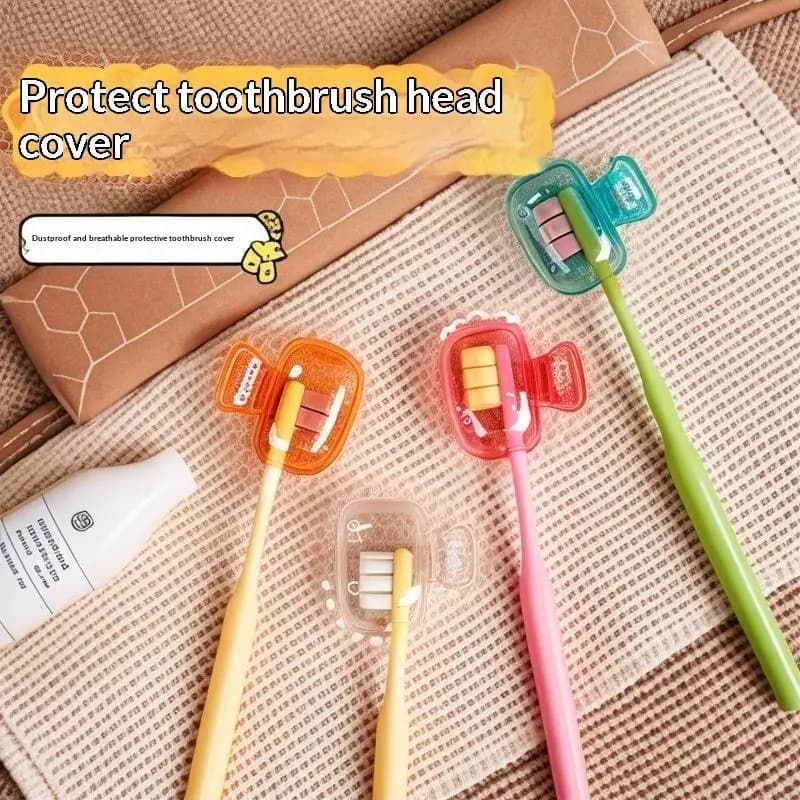 Travel Toothbrush Holder Portable Plastic Case Protective Clip Protector Cap Brush Pod No Dust Hygienic Fit