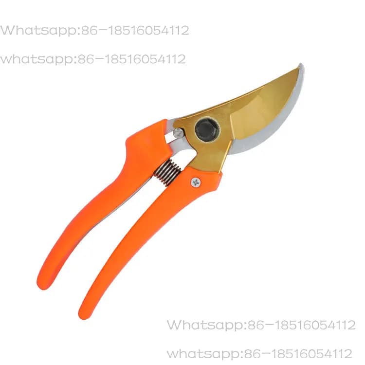 Forbici da Potatura Professionali Industriali Leggere con Manico in PP e Lama in Acciaio Inossidabile per Giardinaggio
