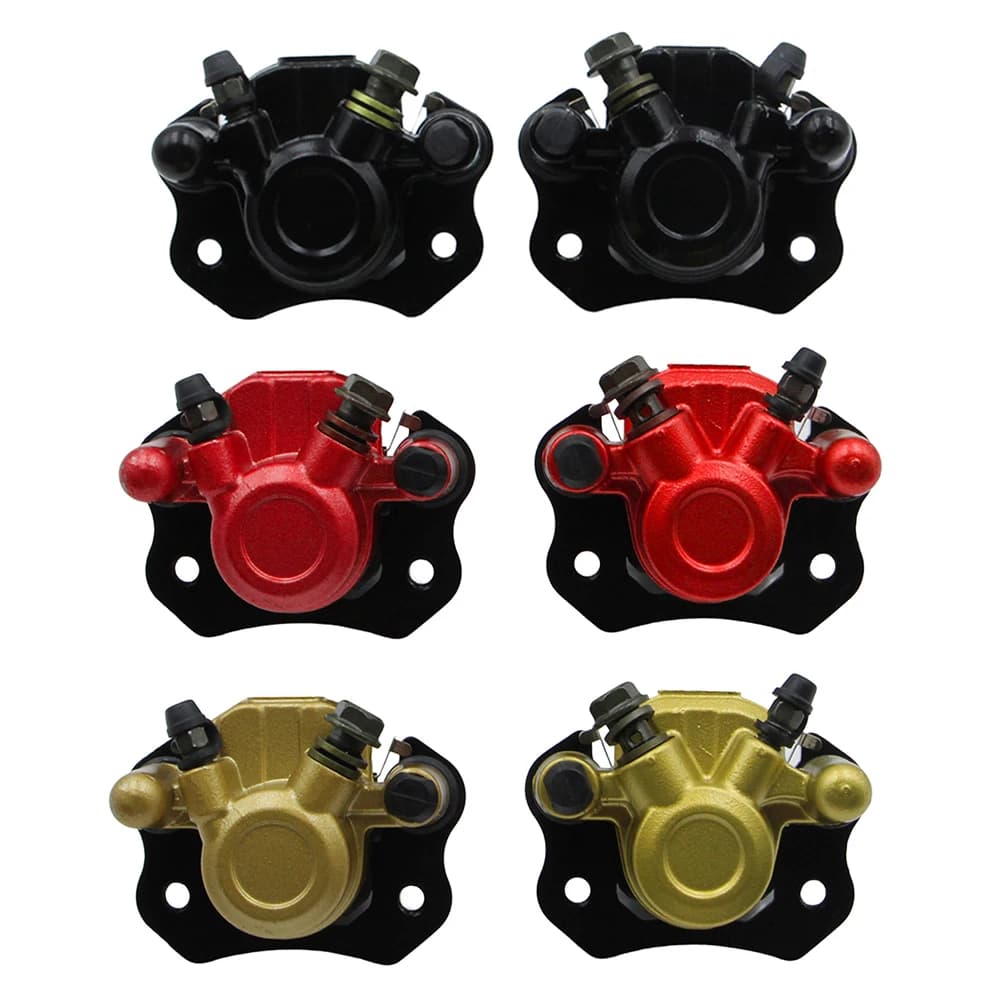 2 PCS Universal Hydraulic Brake Caliper Aluminum Brake Pump for 50cc 110cc 125cc ATV Quad Kart Scooter Dirt Bike Accessories